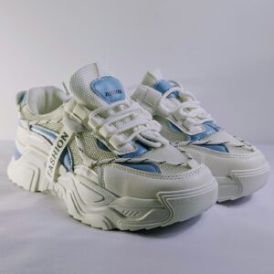 Sky-High Comfort: Women’s Chunky Mesh Platform Sneakers